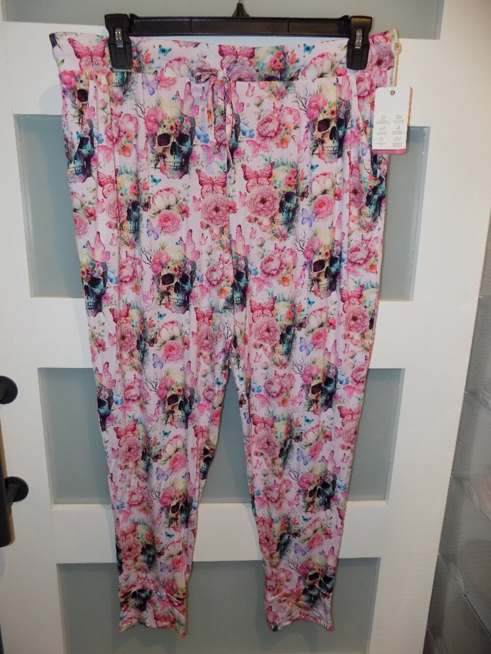 Bums & Roses Left Me On Dead Pajama Pants Size XL Women's NEW